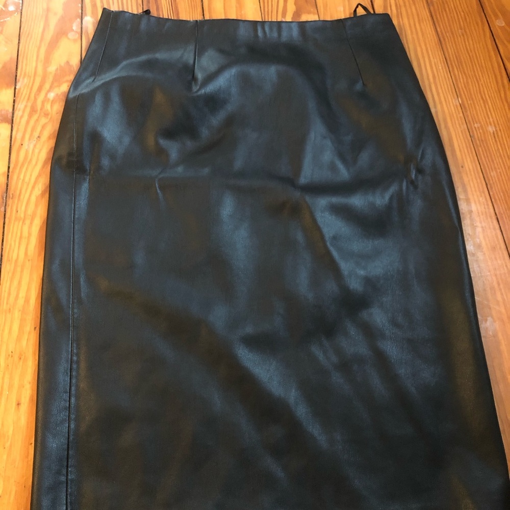 Skirts 2 for $20 leather looking skirt